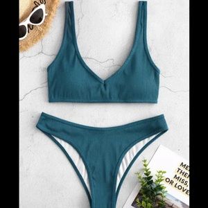 Turquoise Bikini Set